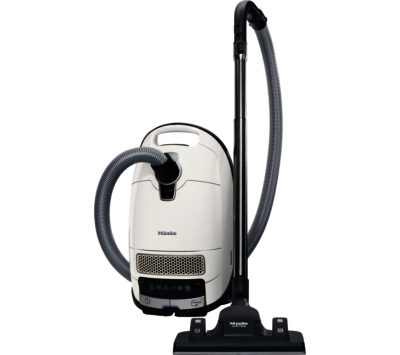 MIELE  Complete C3 Silence EcoLine Cylinder Vacuum Cleaner - Lotus White